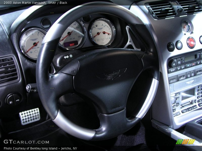 Silver / Black 2003 Aston Martin Vanquish