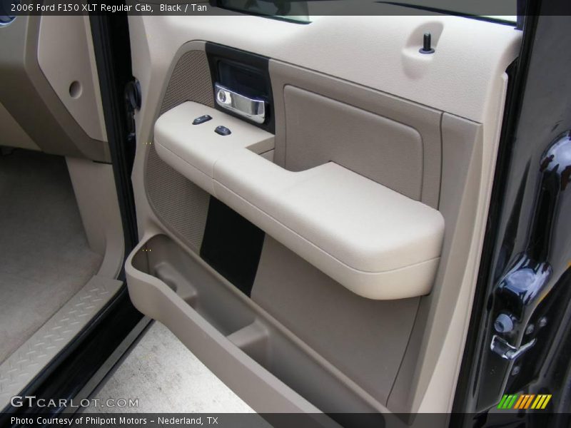 Black / Tan 2006 Ford F150 XLT Regular Cab