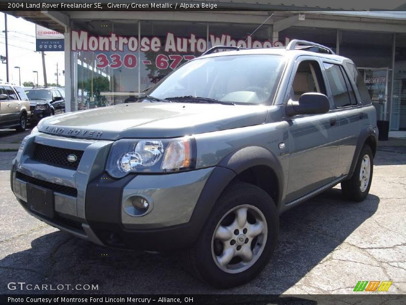 Giverny Green Metallic / Alpaca Beige 2004 Land Rover Freelander SE
