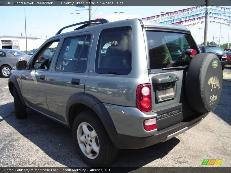 Giverny Green Metallic / Alpaca Beige 2004 Land Rover Freelander SE