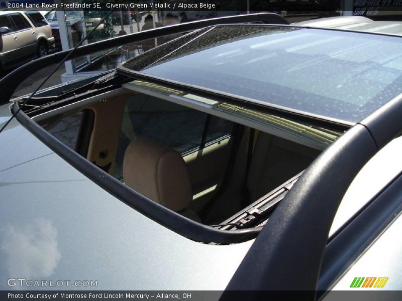 Giverny Green Metallic / Alpaca Beige 2004 Land Rover Freelander SE