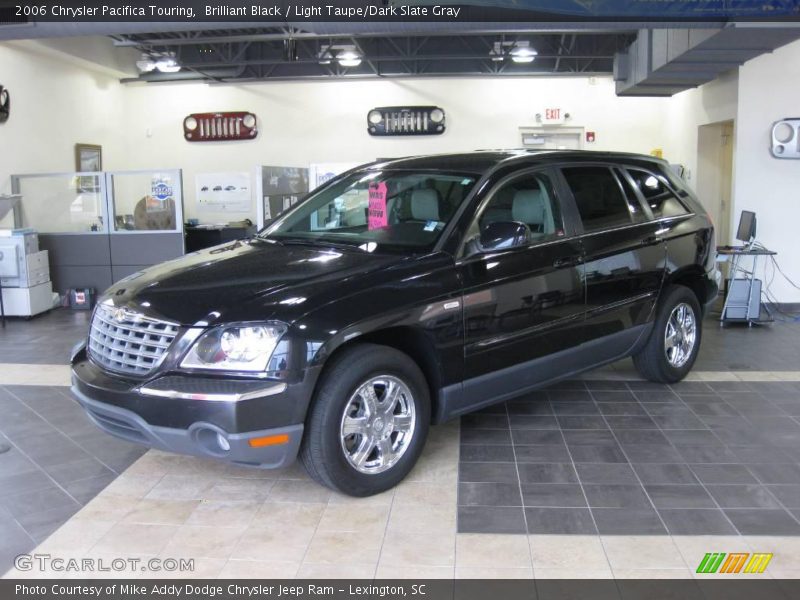 Brilliant Black / Light Taupe/Dark Slate Gray 2006 Chrysler Pacifica Touring