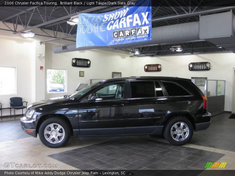 Brilliant Black / Light Taupe/Dark Slate Gray 2006 Chrysler Pacifica Touring