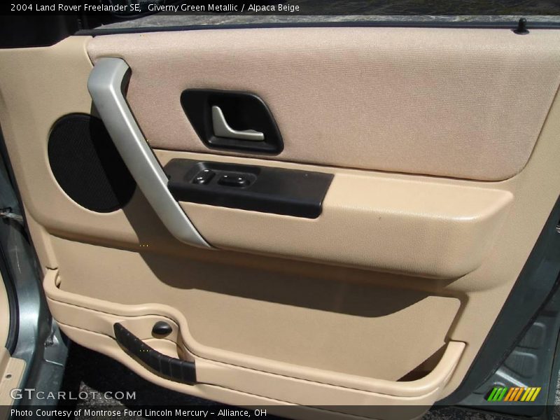 Giverny Green Metallic / Alpaca Beige 2004 Land Rover Freelander SE