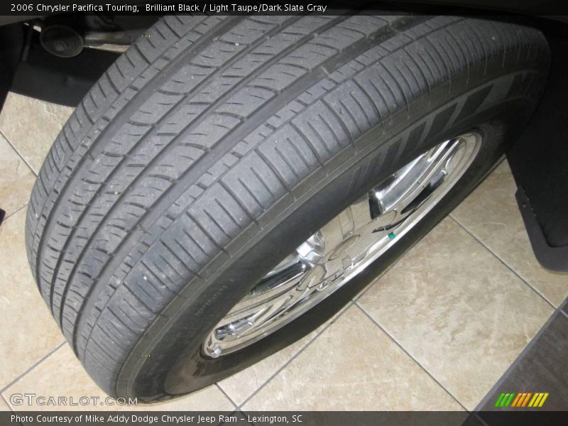 Brilliant Black / Light Taupe/Dark Slate Gray 2006 Chrysler Pacifica Touring