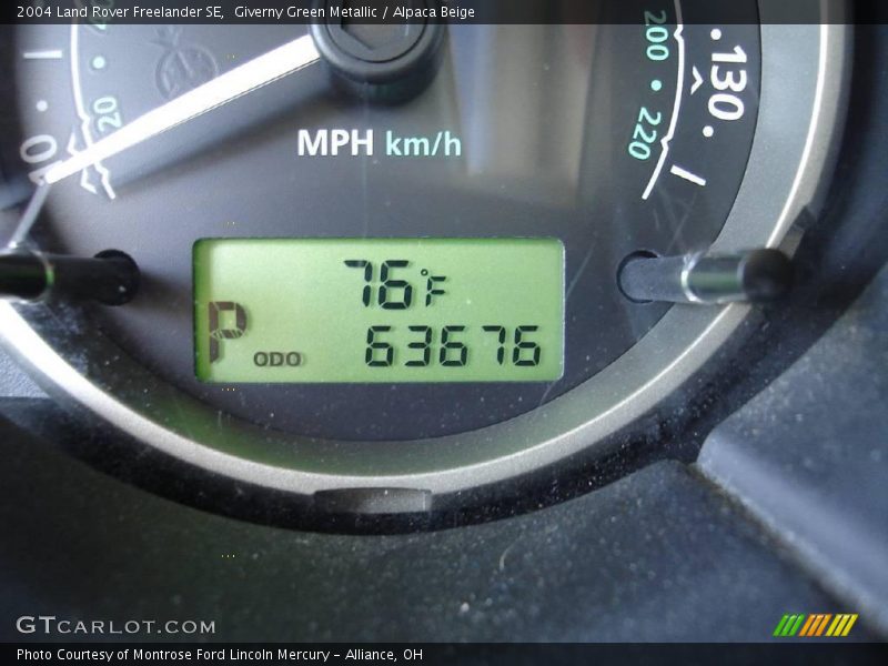 Giverny Green Metallic / Alpaca Beige 2004 Land Rover Freelander SE