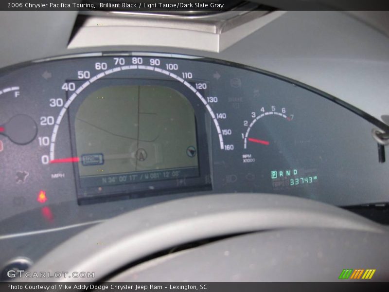 Brilliant Black / Light Taupe/Dark Slate Gray 2006 Chrysler Pacifica Touring