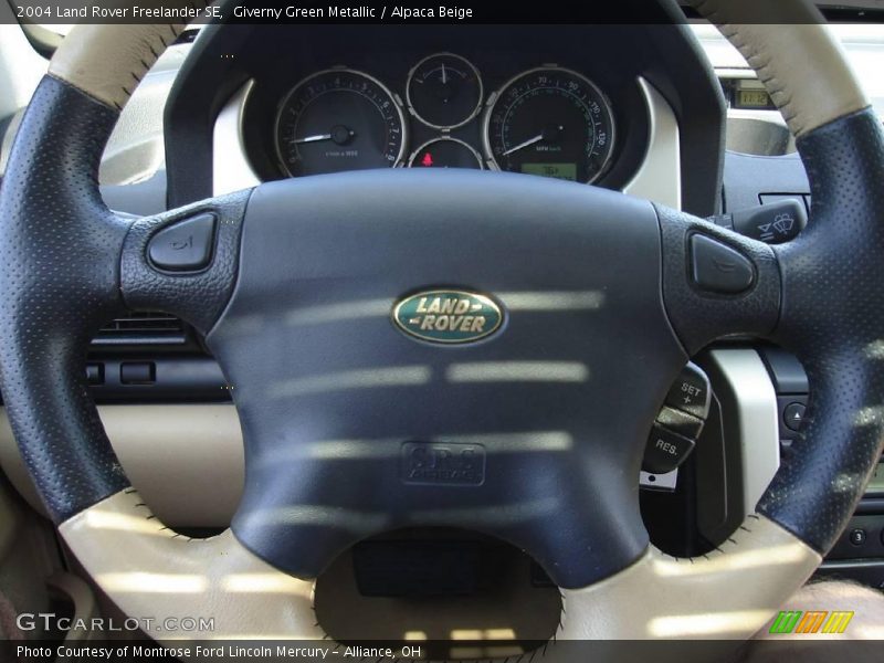 Giverny Green Metallic / Alpaca Beige 2004 Land Rover Freelander SE