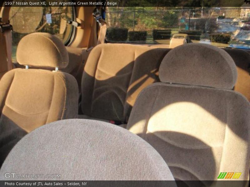 Light Argentine Green Metallic / Beige 1997 Nissan Quest XE