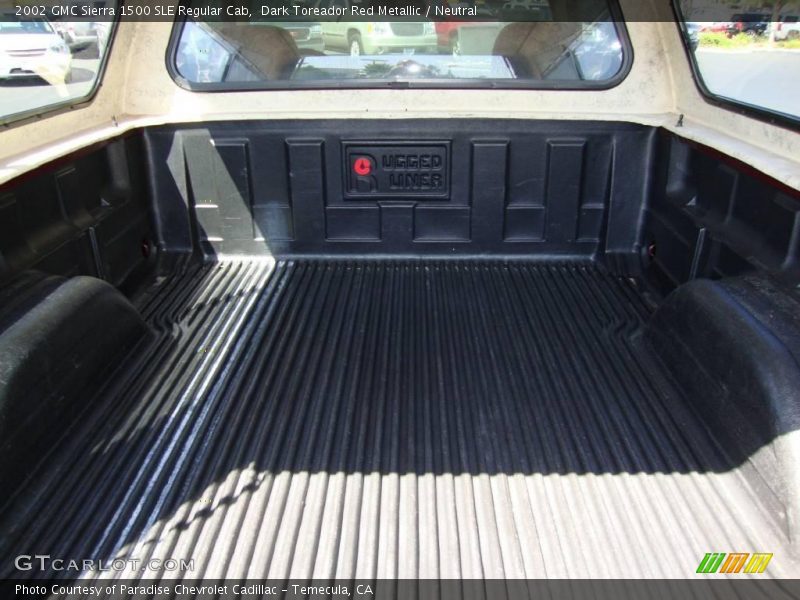 Dark Toreador Red Metallic / Neutral 2002 GMC Sierra 1500 SLE Regular Cab