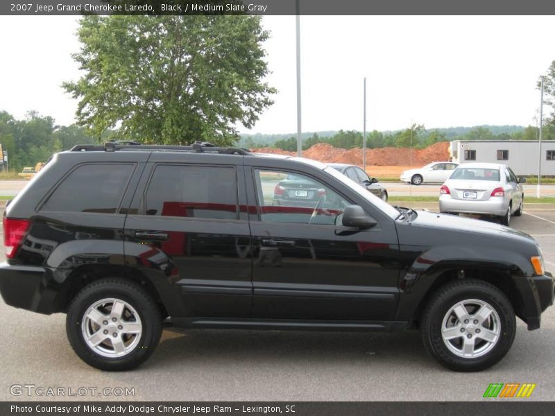 Black / Medium Slate Gray 2007 Jeep Grand Cherokee Laredo