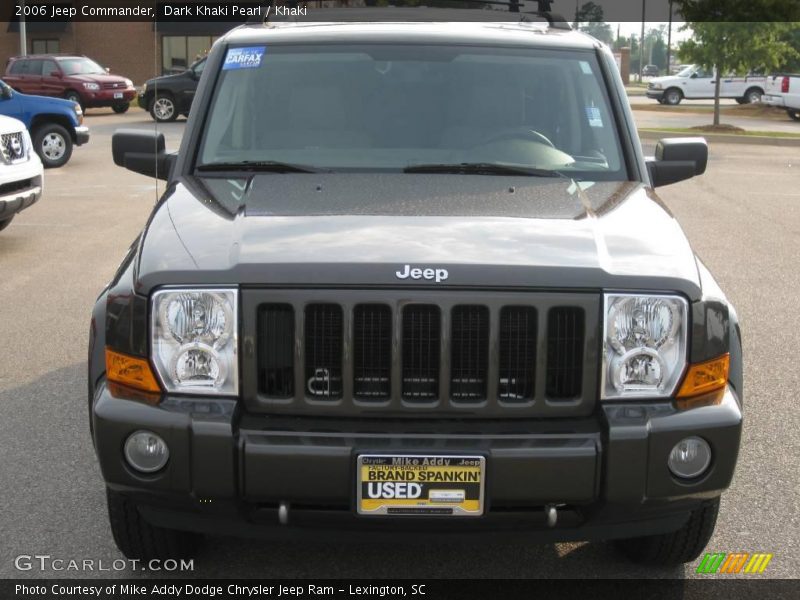 Dark Khaki Pearl / Khaki 2006 Jeep Commander