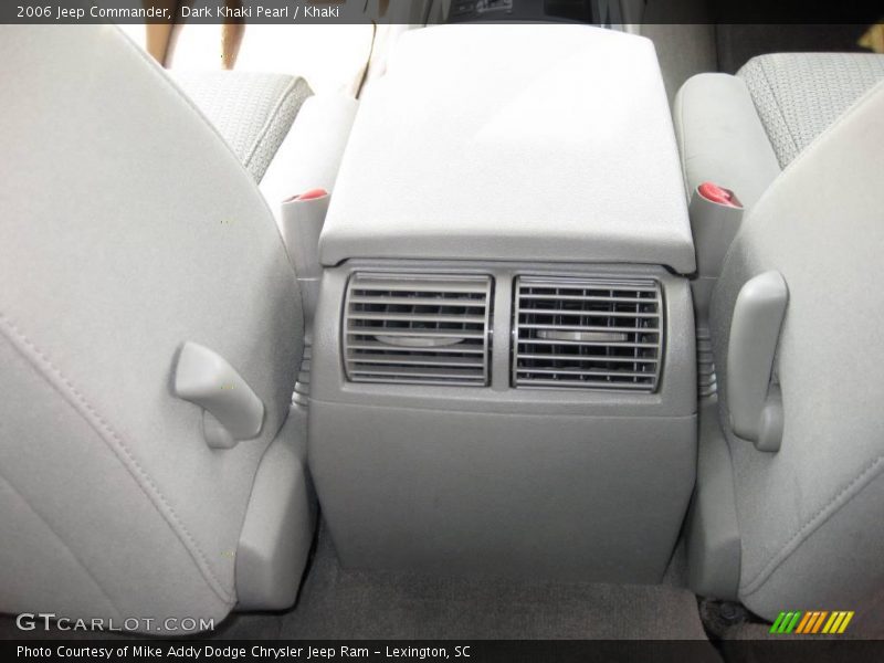 Dark Khaki Pearl / Khaki 2006 Jeep Commander