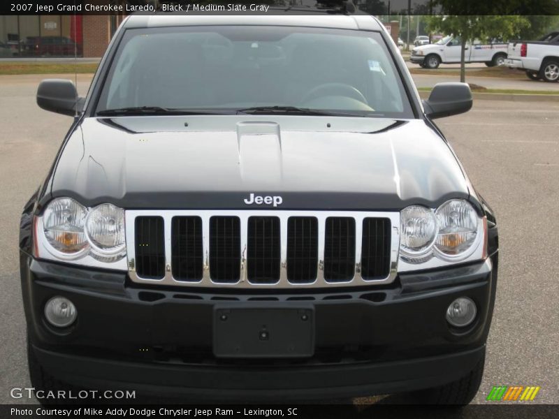 Black / Medium Slate Gray 2007 Jeep Grand Cherokee Laredo