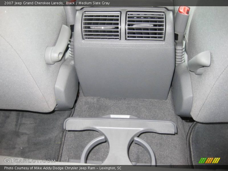 Black / Medium Slate Gray 2007 Jeep Grand Cherokee Laredo