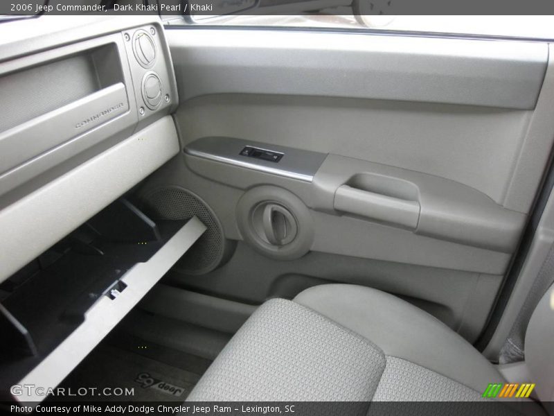 Dark Khaki Pearl / Khaki 2006 Jeep Commander