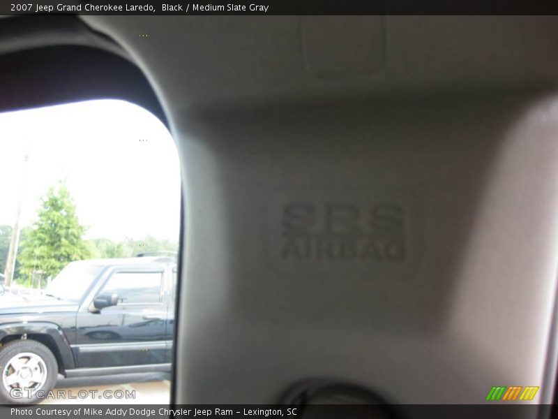 Black / Medium Slate Gray 2007 Jeep Grand Cherokee Laredo