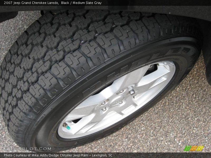Black / Medium Slate Gray 2007 Jeep Grand Cherokee Laredo