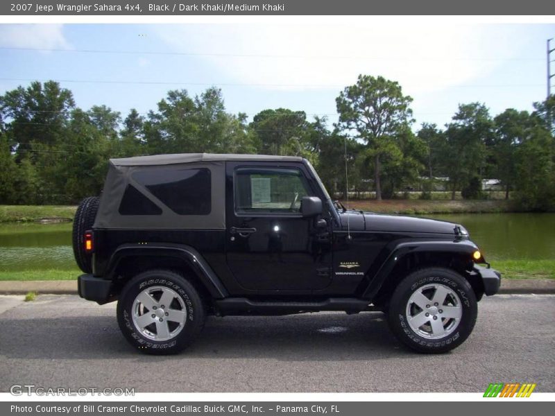 Black / Dark Khaki/Medium Khaki 2007 Jeep Wrangler Sahara 4x4