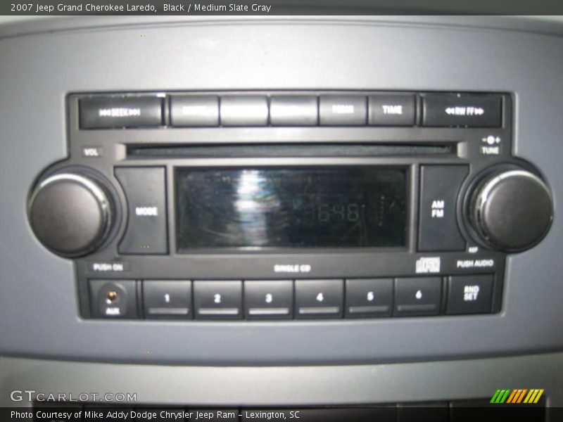 Black / Medium Slate Gray 2007 Jeep Grand Cherokee Laredo