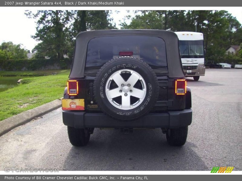 Black / Dark Khaki/Medium Khaki 2007 Jeep Wrangler Sahara 4x4