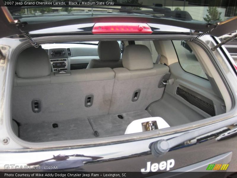 Black / Medium Slate Gray 2007 Jeep Grand Cherokee Laredo