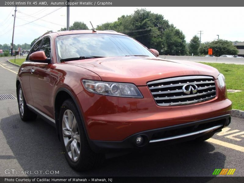 Autumn Copper Metallic / Graphite 2006 Infiniti FX 45 AWD