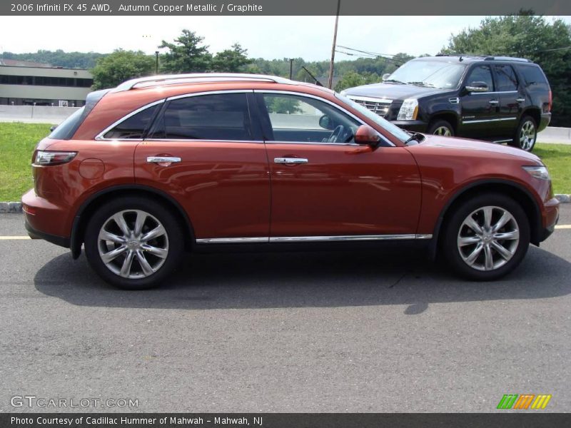 Autumn Copper Metallic / Graphite 2006 Infiniti FX 45 AWD