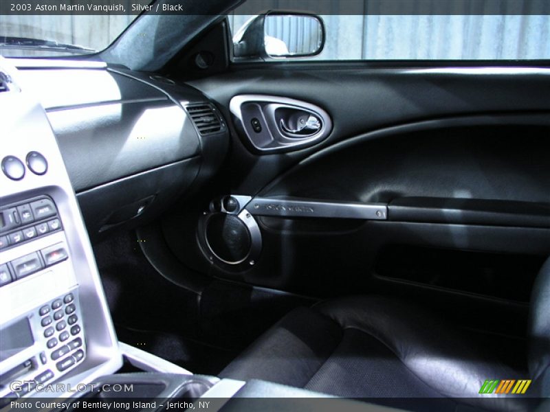 Silver / Black 2003 Aston Martin Vanquish
