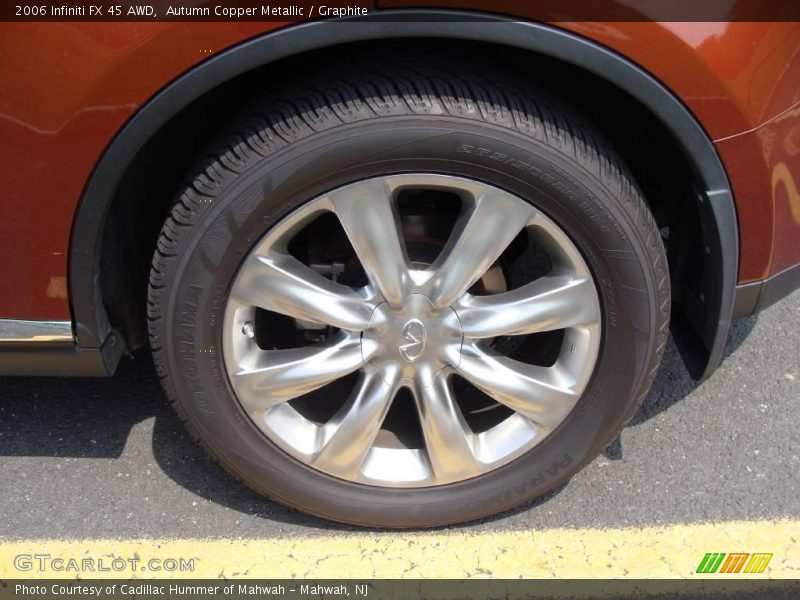 Autumn Copper Metallic / Graphite 2006 Infiniti FX 45 AWD