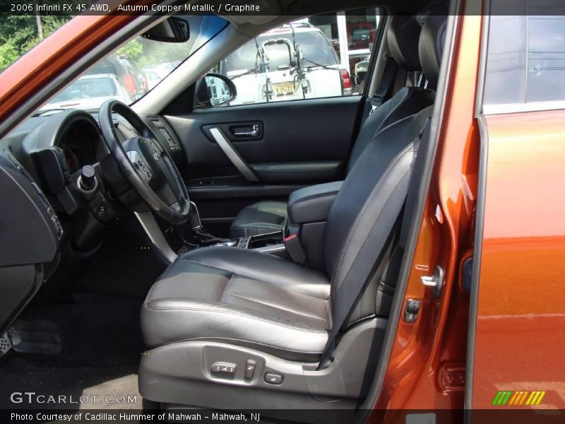 Autumn Copper Metallic / Graphite 2006 Infiniti FX 45 AWD