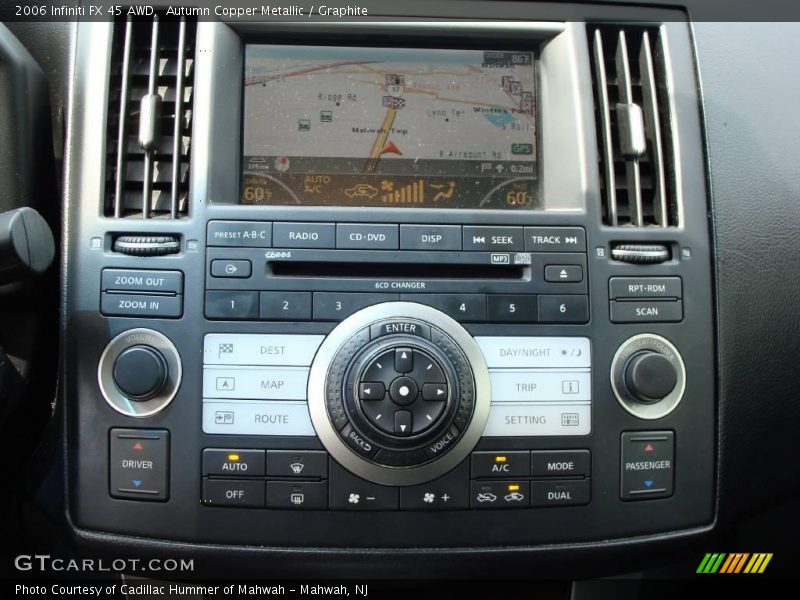 Autumn Copper Metallic / Graphite 2006 Infiniti FX 45 AWD