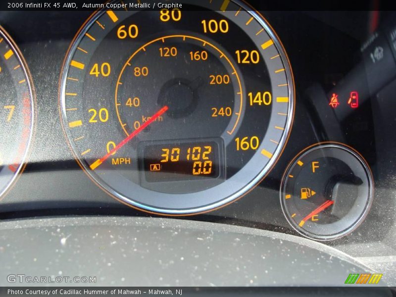 Autumn Copper Metallic / Graphite 2006 Infiniti FX 45 AWD