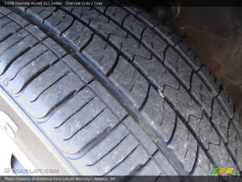 Charcoal Gray / Gray 2008 Hyundai Accent GLS Sedan