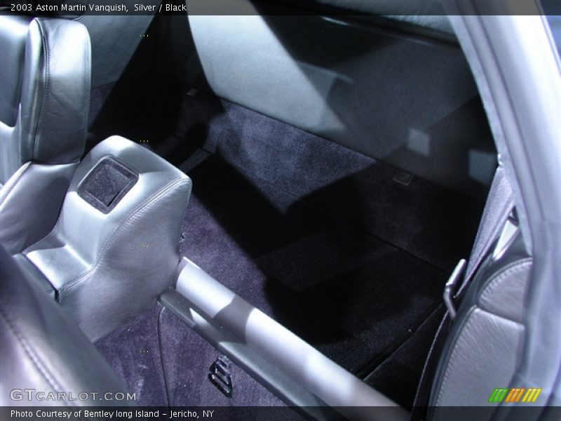 Silver / Black 2003 Aston Martin Vanquish