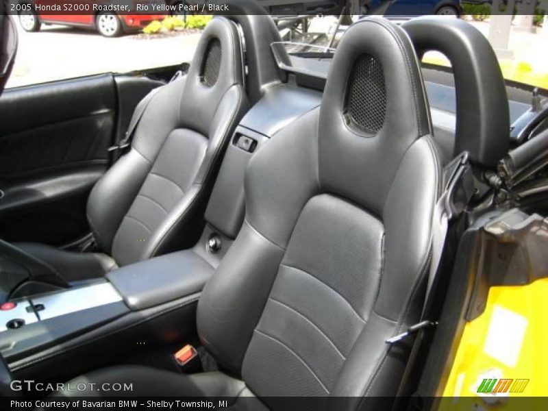 Rio Yellow Pearl / Black 2005 Honda S2000 Roadster