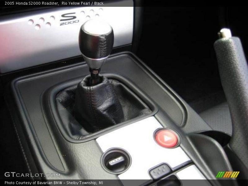 Rio Yellow Pearl / Black 2005 Honda S2000 Roadster