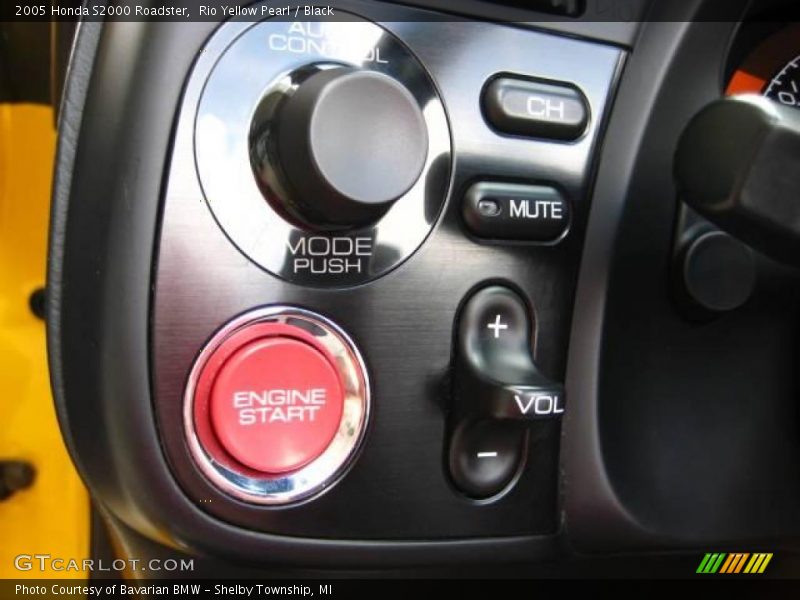 Rio Yellow Pearl / Black 2005 Honda S2000 Roadster