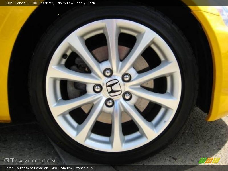 Rio Yellow Pearl / Black 2005 Honda S2000 Roadster