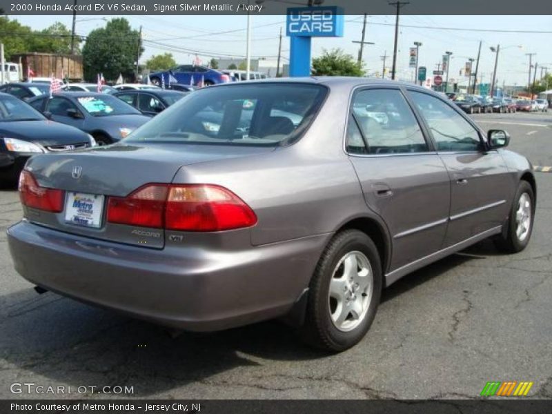 Signet Silver Metallic / Ivory 2000 Honda Accord EX V6 Sedan