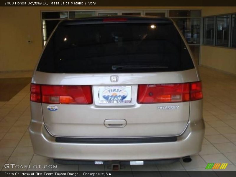 Mesa Beige Metallic / Ivory 2000 Honda Odyssey LX