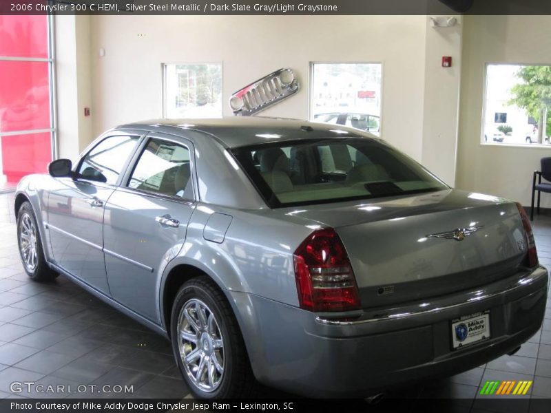 Silver Steel Metallic / Dark Slate Gray/Light Graystone 2006 Chrysler 300 C HEMI