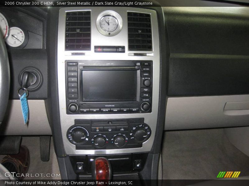Silver Steel Metallic / Dark Slate Gray/Light Graystone 2006 Chrysler 300 C HEMI