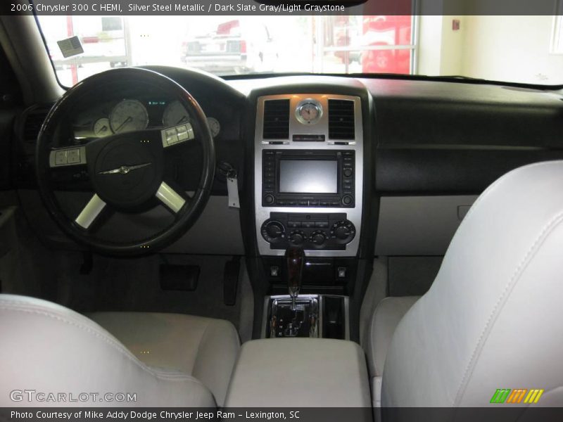 Silver Steel Metallic / Dark Slate Gray/Light Graystone 2006 Chrysler 300 C HEMI