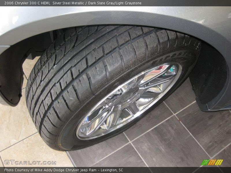 Silver Steel Metallic / Dark Slate Gray/Light Graystone 2006 Chrysler 300 C HEMI