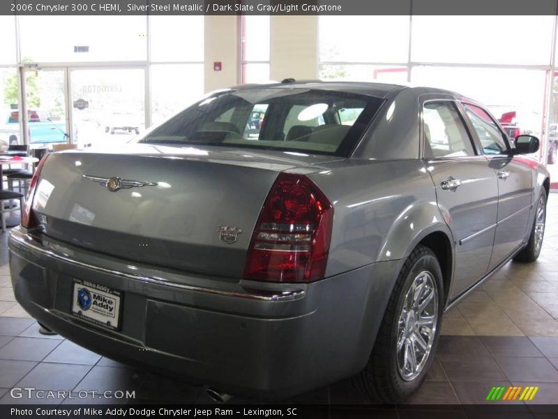 Silver Steel Metallic / Dark Slate Gray/Light Graystone 2006 Chrysler 300 C HEMI