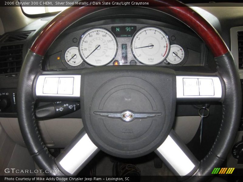 Silver Steel Metallic / Dark Slate Gray/Light Graystone 2006 Chrysler 300 C HEMI