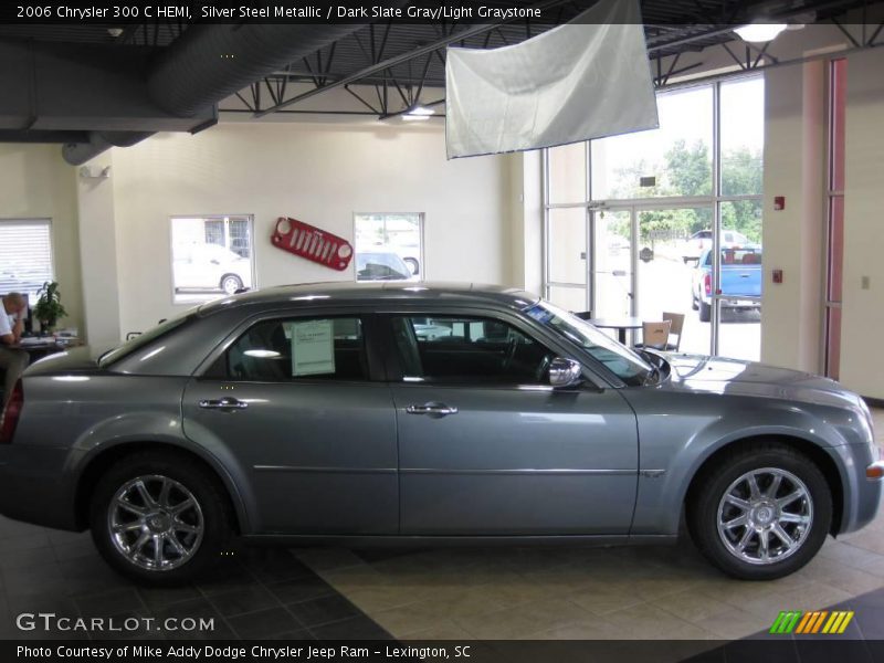 Silver Steel Metallic / Dark Slate Gray/Light Graystone 2006 Chrysler 300 C HEMI