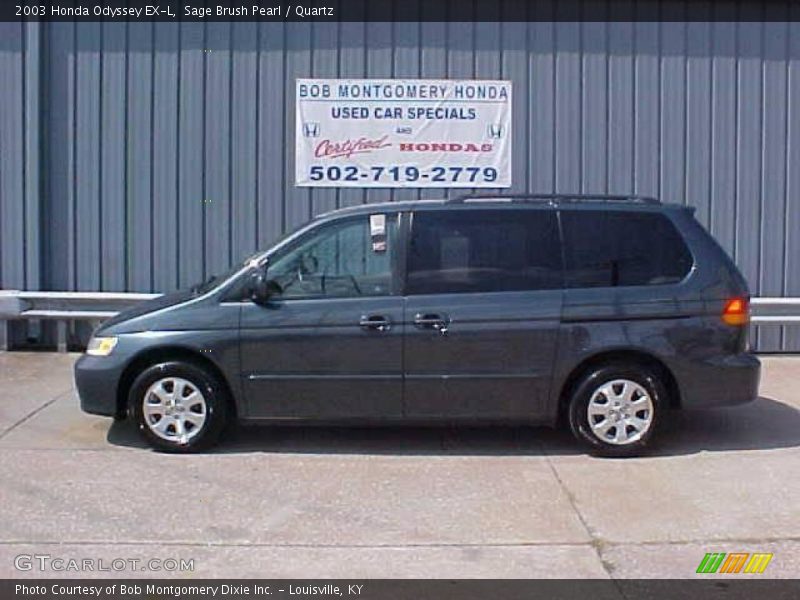 Sage Brush Pearl / Quartz 2003 Honda Odyssey EX-L
