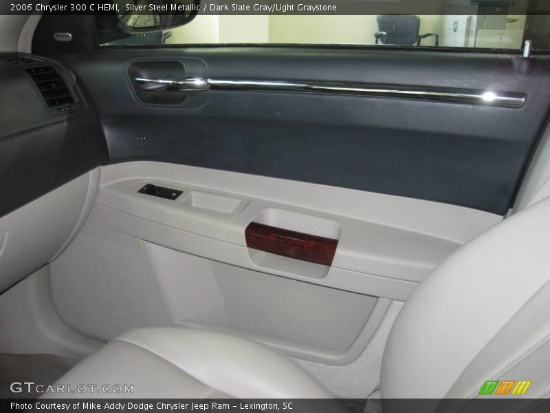 Silver Steel Metallic / Dark Slate Gray/Light Graystone 2006 Chrysler 300 C HEMI